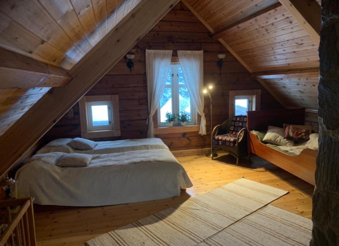 100 Years Old Norwegian Log House In Tromso 빌라 외부 사진